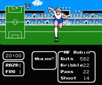 tecmo cup soccer leveling up