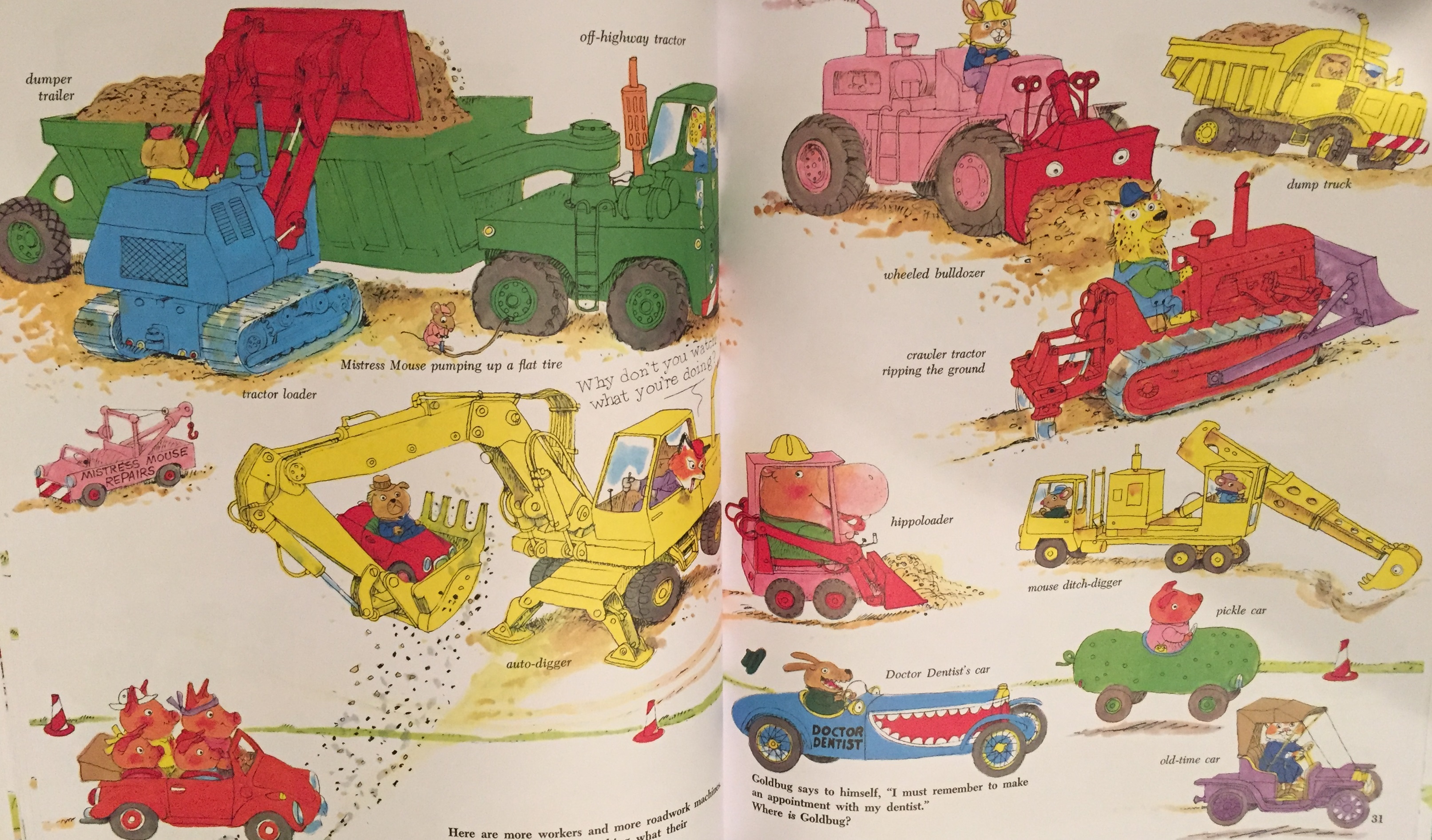richard scarry cars and trucks