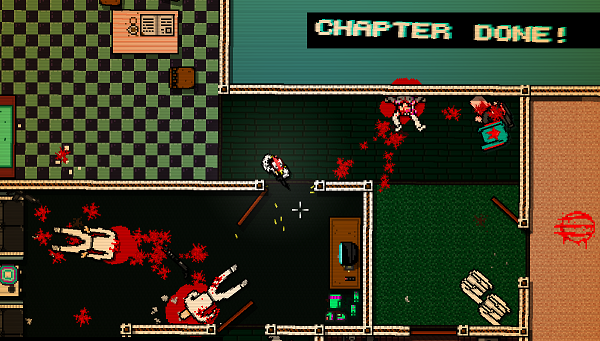 The blood bath gets greater and greater in Hotline Miami