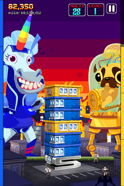 Monsters Ate My Condo mobile game