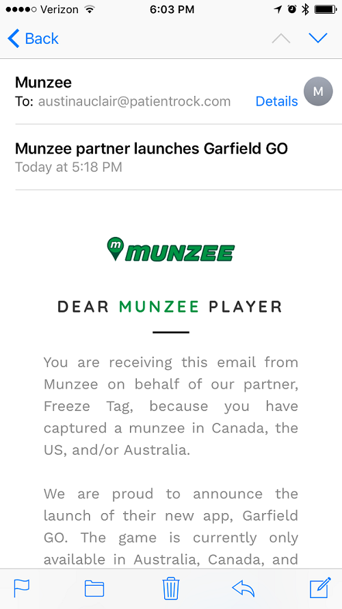 Munzee sold me out