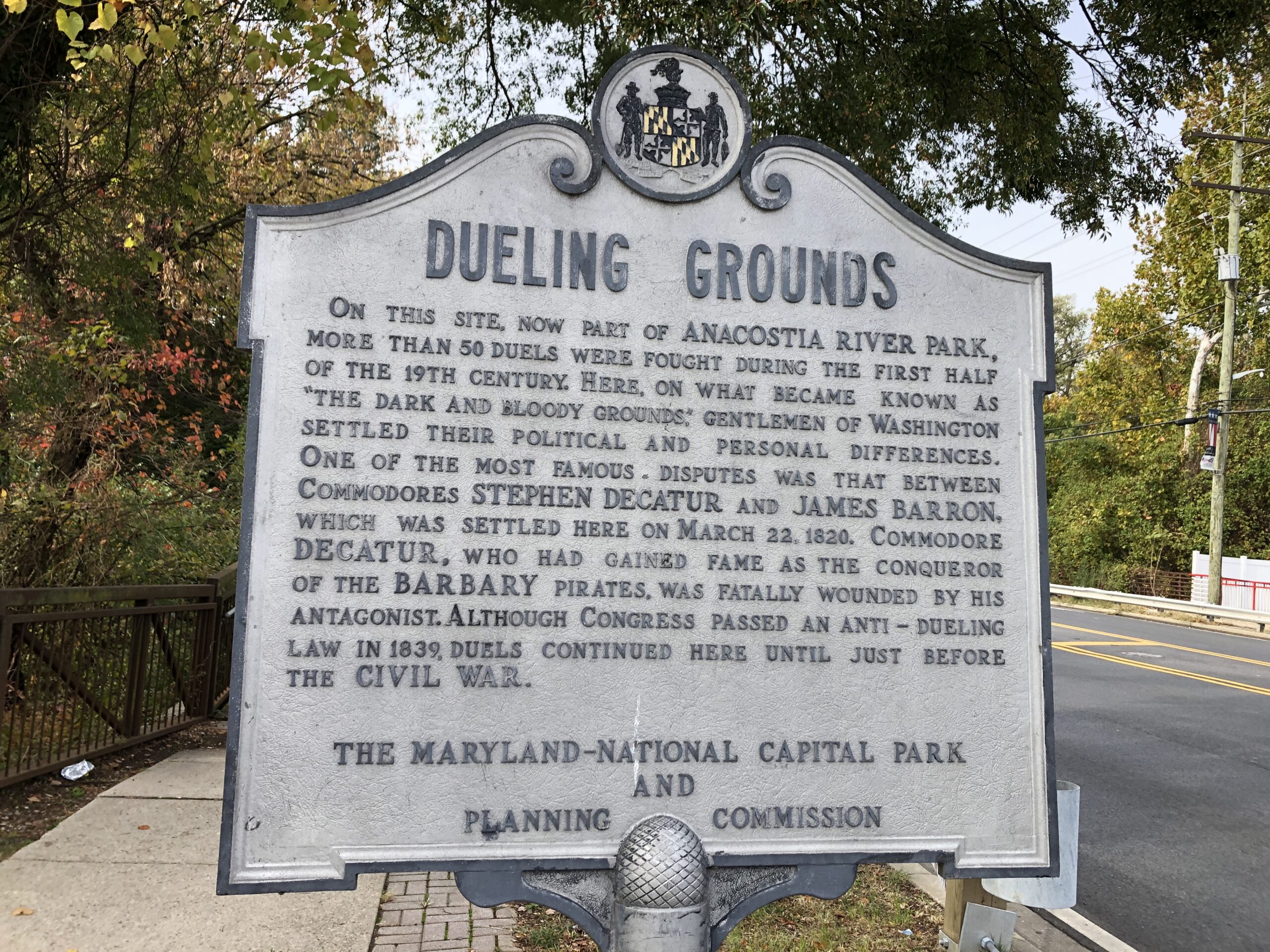 Bladensburg Dueling Grounds