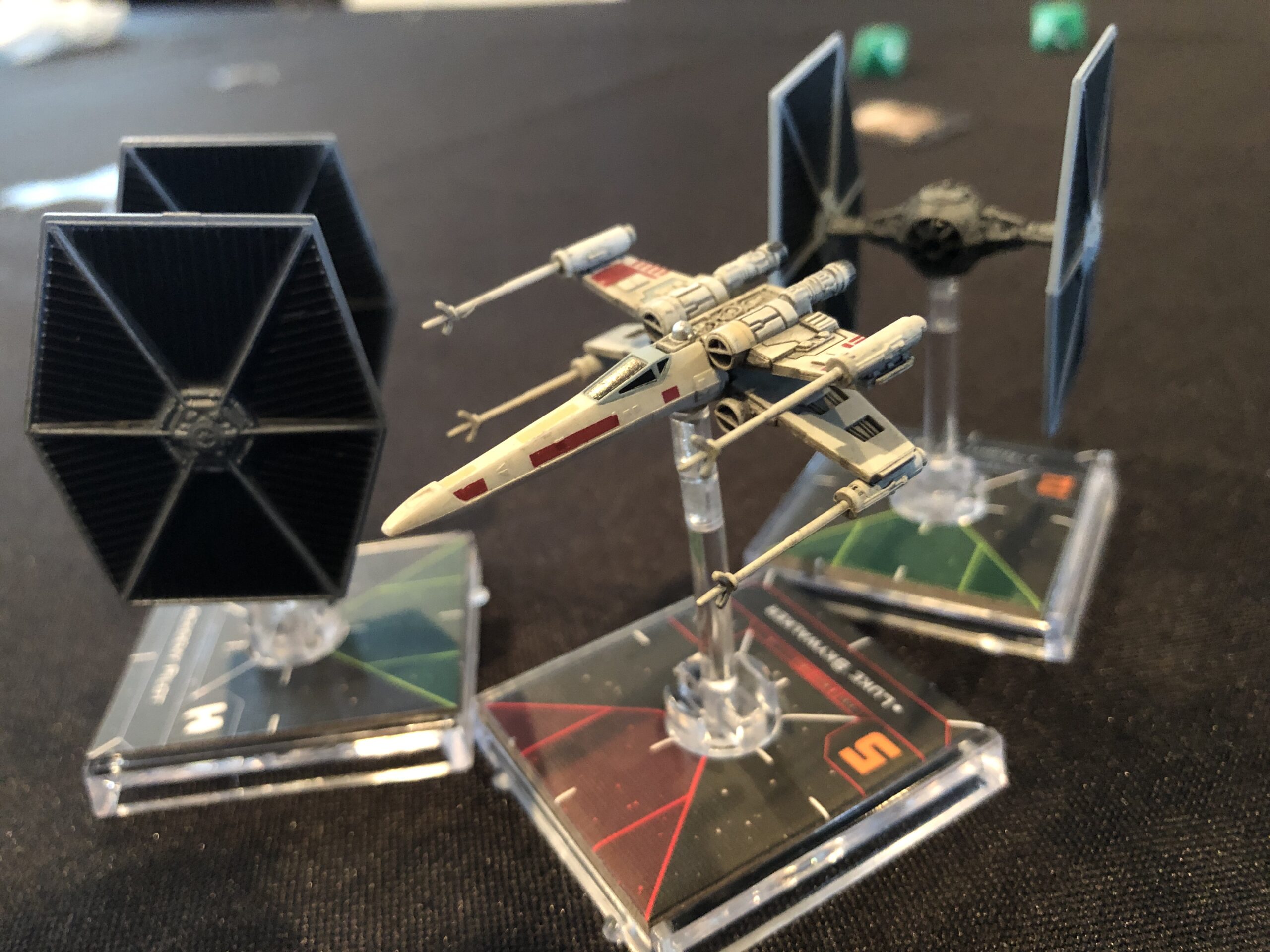 X-Wing Miniatures Game, a collision